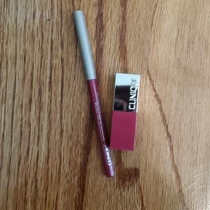 🆕 Clinique Rose Pop Matte Lipstick & Quickliner